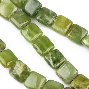 Peridot patrat 10mm