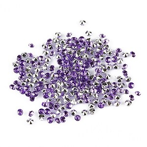 Cabochon rhinestone 2mm (20 buc.) - mov