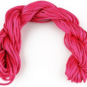 Ata nylon, grosime 2mm, 12m, magenta