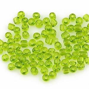 Margele de nisip 4mm (50g) - cod 209 - verde