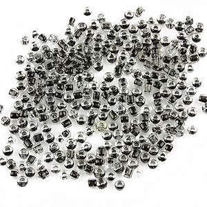 Margele de nisip 2mm (50g) - cod 220 - interior negru