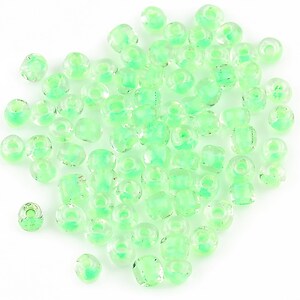 Margele de nisip 4mm (50g) - cod 241 - verde neon