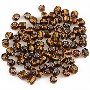 Margele de nisip 4mm (50g) - cod 256 - maro