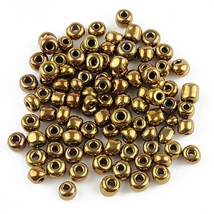 Margele de nisip 4mm (50g) - cod 123 - aramiu