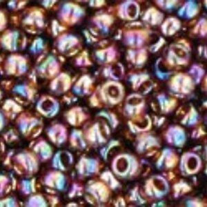 Margele Toho rotunde 11/0 - Trans-Rainbow Smoky Topaz