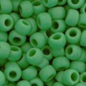 Margele Toho rotunde 8/0 - Opaque-Frosted Shamrock