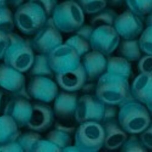 Margele Toho rotunde 8/0 - Transparent-Frosted Teal