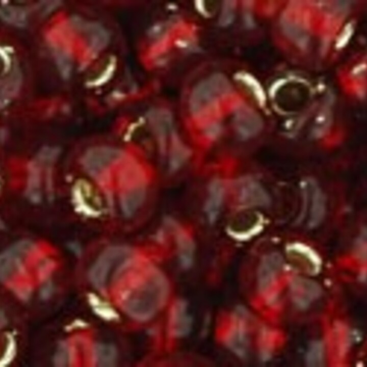 Margele Toho rotunde 6/0 - Silver-Lined Garnet