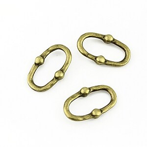 Link bronz 17x11mm