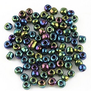 Margele de nisip 4mm (50g) - cod 293 - multicolor