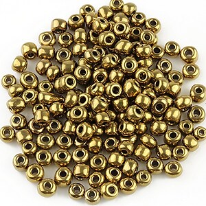 Margele de nisip 4mm (50g) - cod 295 - bronz