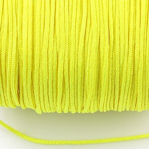 Snur nylon grosime 1,5mm (10m) - verde neon 2