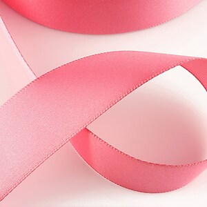 Panglica saten latime 2,5cm (1m) - pink