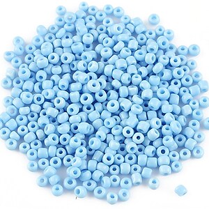 Margele de nisip 2mm opace (50g) - cod 361 - bleu