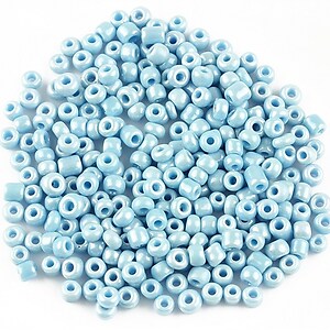 Margele de nisip 3mm lucioase (50g) - cod 412 - bleu