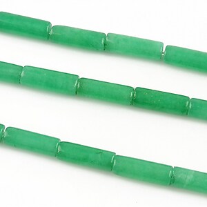 Jad tub 13x4mm - verde