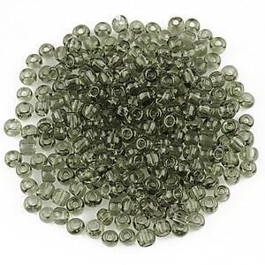 Margele de nisip transparente 3mm (50g) - cod 455 - gri