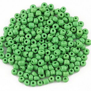 Margele de nisip opace 3mm (50g) - cod 464 - verde