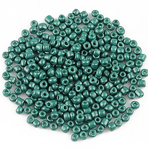 Margele de nisip 2mm (50g) - cod 509 - verde turcoaz inchis