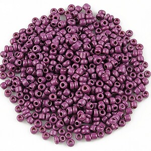 Margele de nisip 2mm opace (50g) - cod 522 - mov ametist