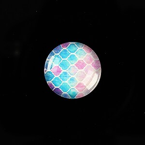 Cabochon sticla 18mm "Pattern" cod 918