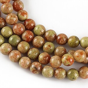 Unakite autumn sfere 6mm