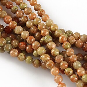 Unakite autumn sfere 4mm (10 buc.)