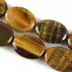 Ochi de tigru oval 22x16mm