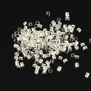 Crimp argintiu 1,8mm (3g - aprox. 300 buc.)