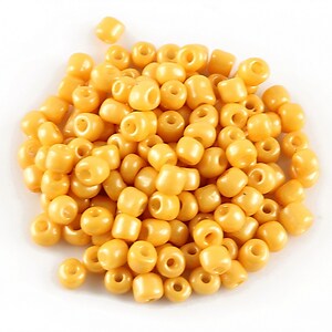 Margele de nisip  4mm (50g) - cod 540 - portocaliu deschis