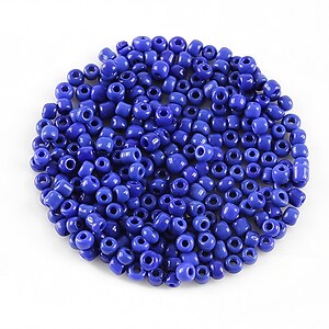 Margele de nisip 2mm lucioase (50g) - cod 528 - albastru safir