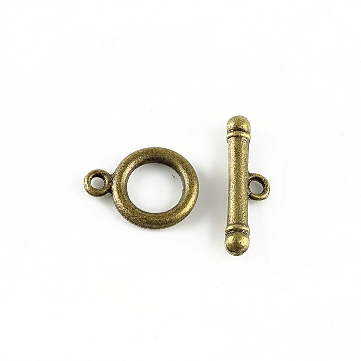 Inchizatoare toggle, bronz 15x12mm