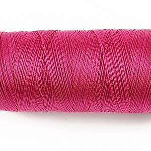 Ata de insirat 0,5mm, mosor de 300m - fucsia 1