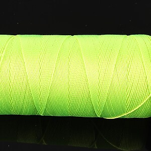 Ata de insirat 0,8mm, mosor de 130m - verde neon