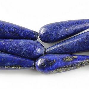 Lapis lazuli lacrima 30x10mm