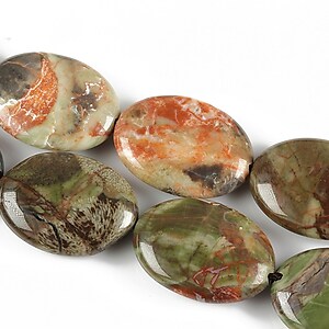 Jasper mozaic oval 20x15mm