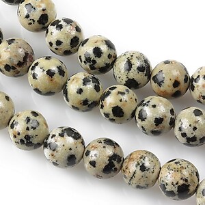 Jasp dalmatian sfere 8mm