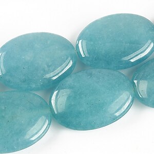 Angelite oval 25x18mm