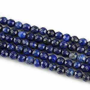 Lapis Lazuli sfere fatetate 4mm