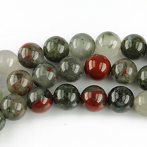 Bloodstone jasper sfere 8mm