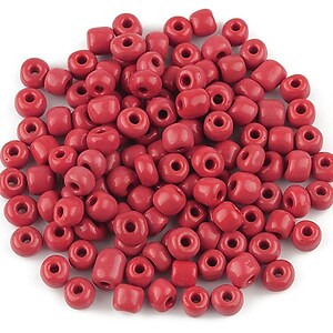 Margele de nisip 4mm (50g) - cod 199 - rosu inchis