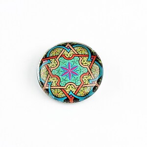 Cabochon sticla 20mm  cod 1155