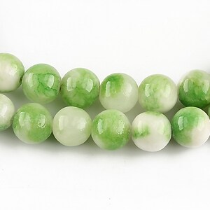 Persian jade sfere 8mm - verde