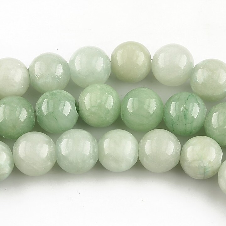 Persian jade sfere 8mm - verde pal