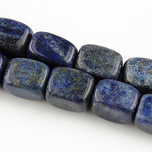 Lapis Lazuli butoias 14x9mm