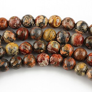 Leopardskin jasper sfere 6mm