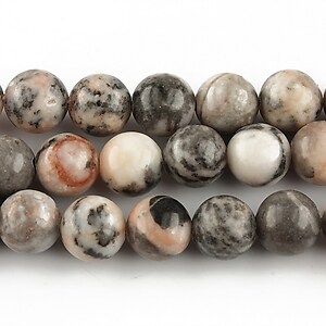 Zebra jasper roz sfere 8mm