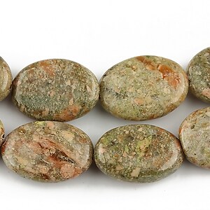 Unakite oval 18x13mm