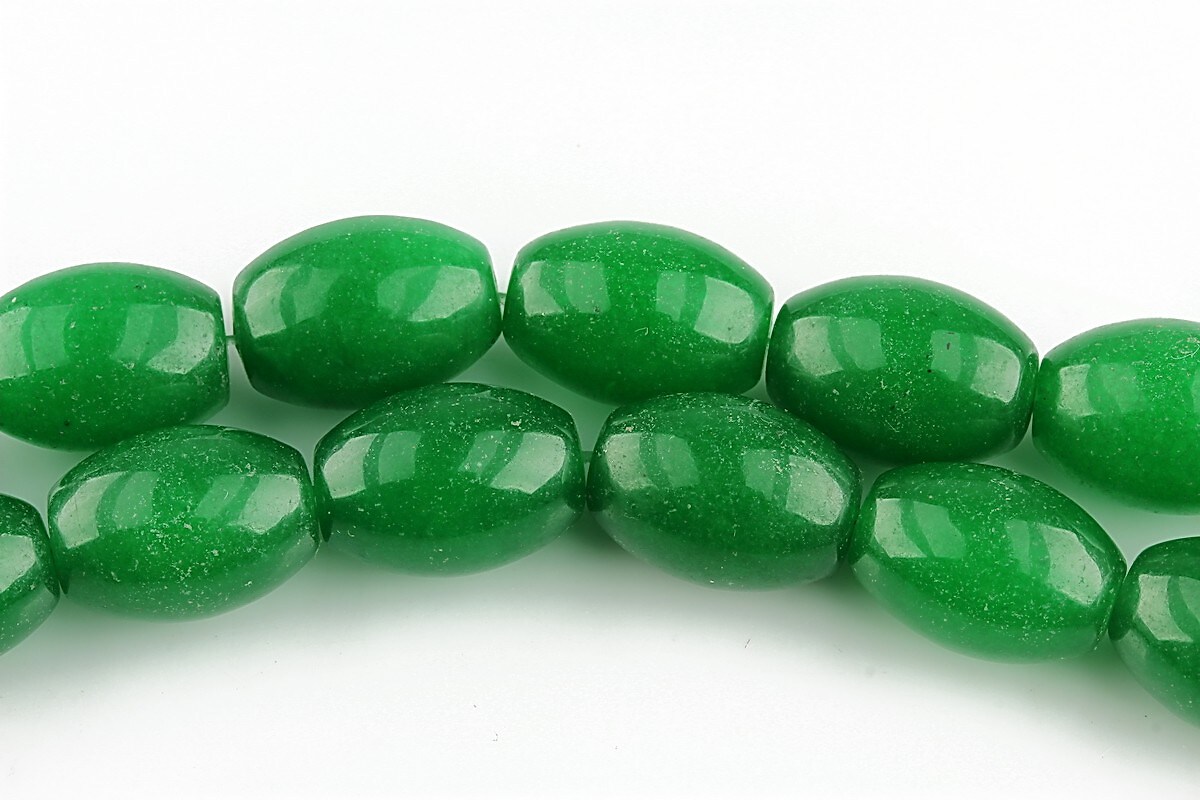 Jad butoias 14x10mm - verde