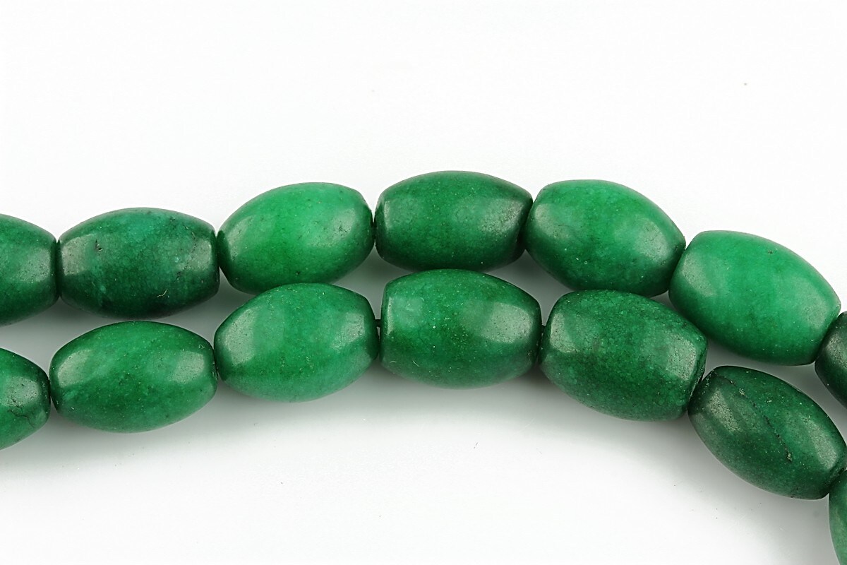 Jad butoias 12x8mm - verde